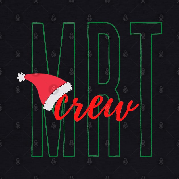 MRT Crew with Santa Hat Black Background by Humerushumor